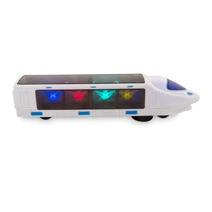 Tren eléctrico - ZGEER - Hermosos relámpagos 3D - Luces LED - Música - Para mayores de 3 años