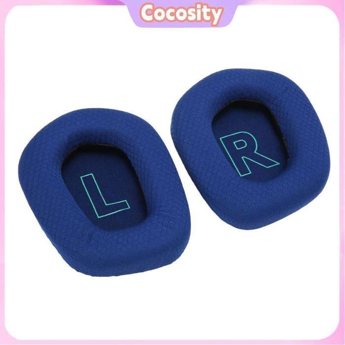 Almohadillas para los oídos, almohadillas transpirables para proyectores de vídeo, color azul.