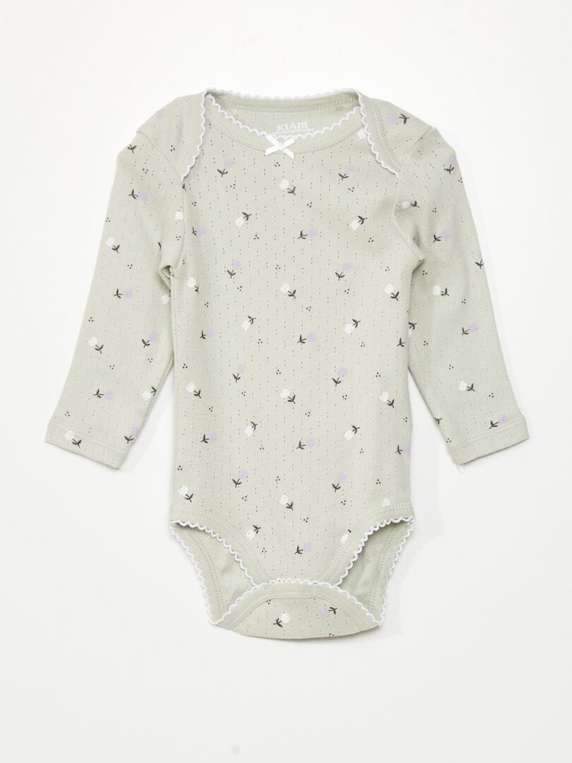 Conjunto de 3 bodys - BLANCO
