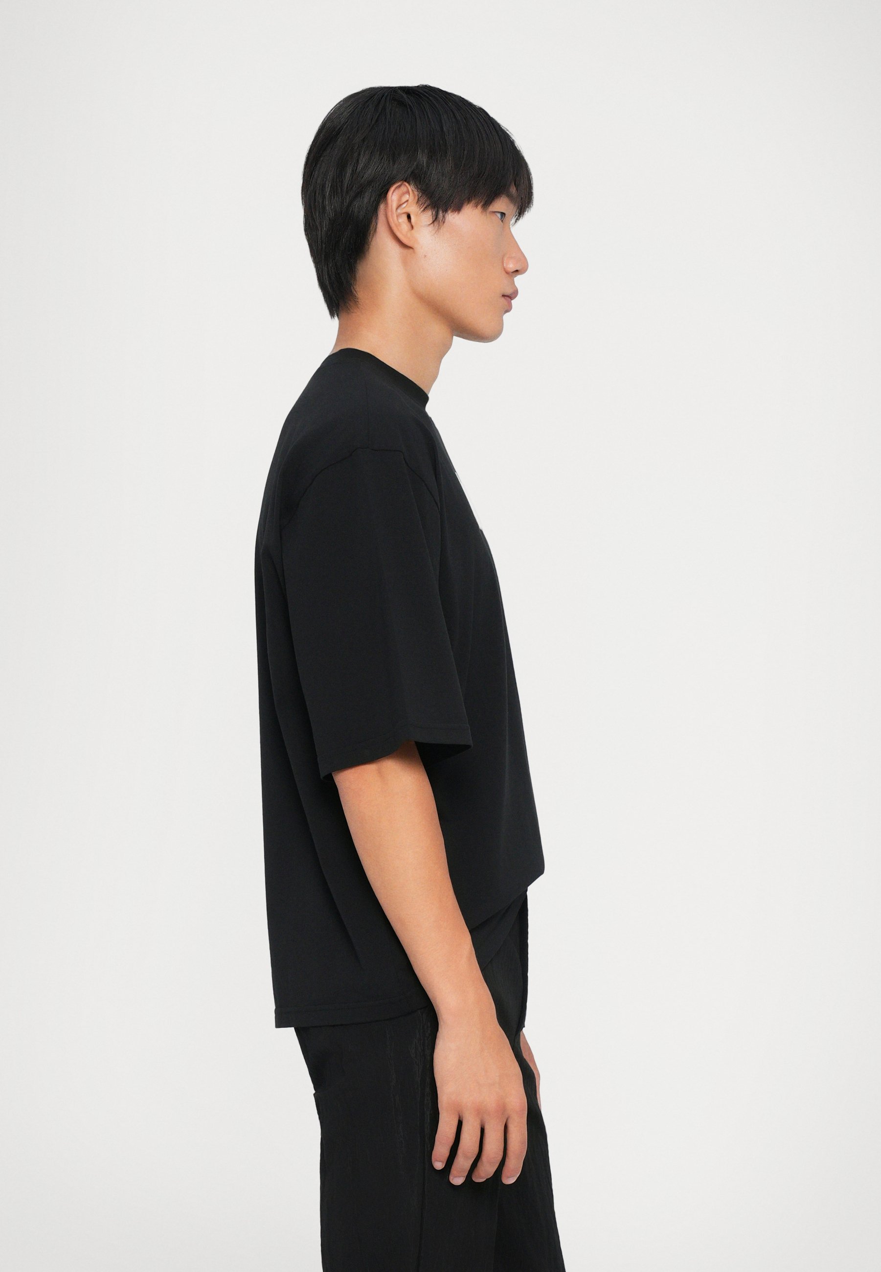 GmbH FLOCK LOGO UNISEX - Majica s printom - crna