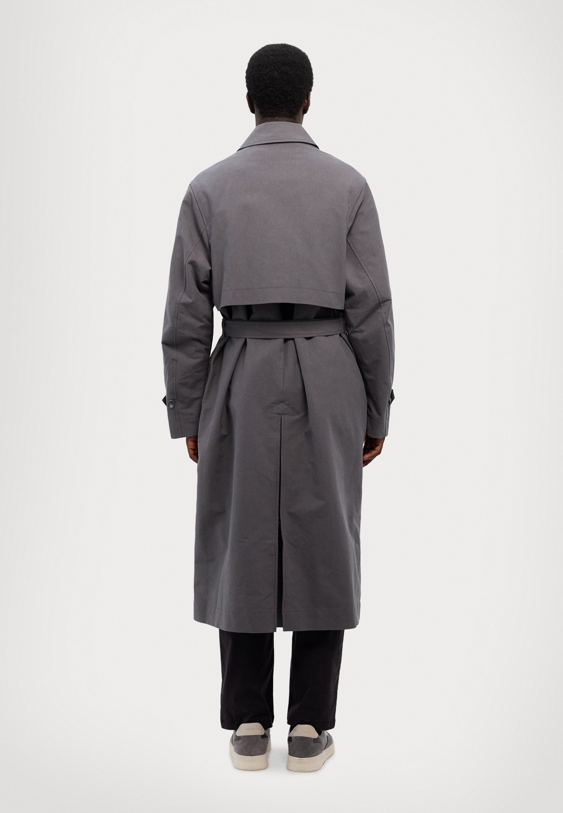 Holzweiler Crowley jas - Trenchcoat - grijs