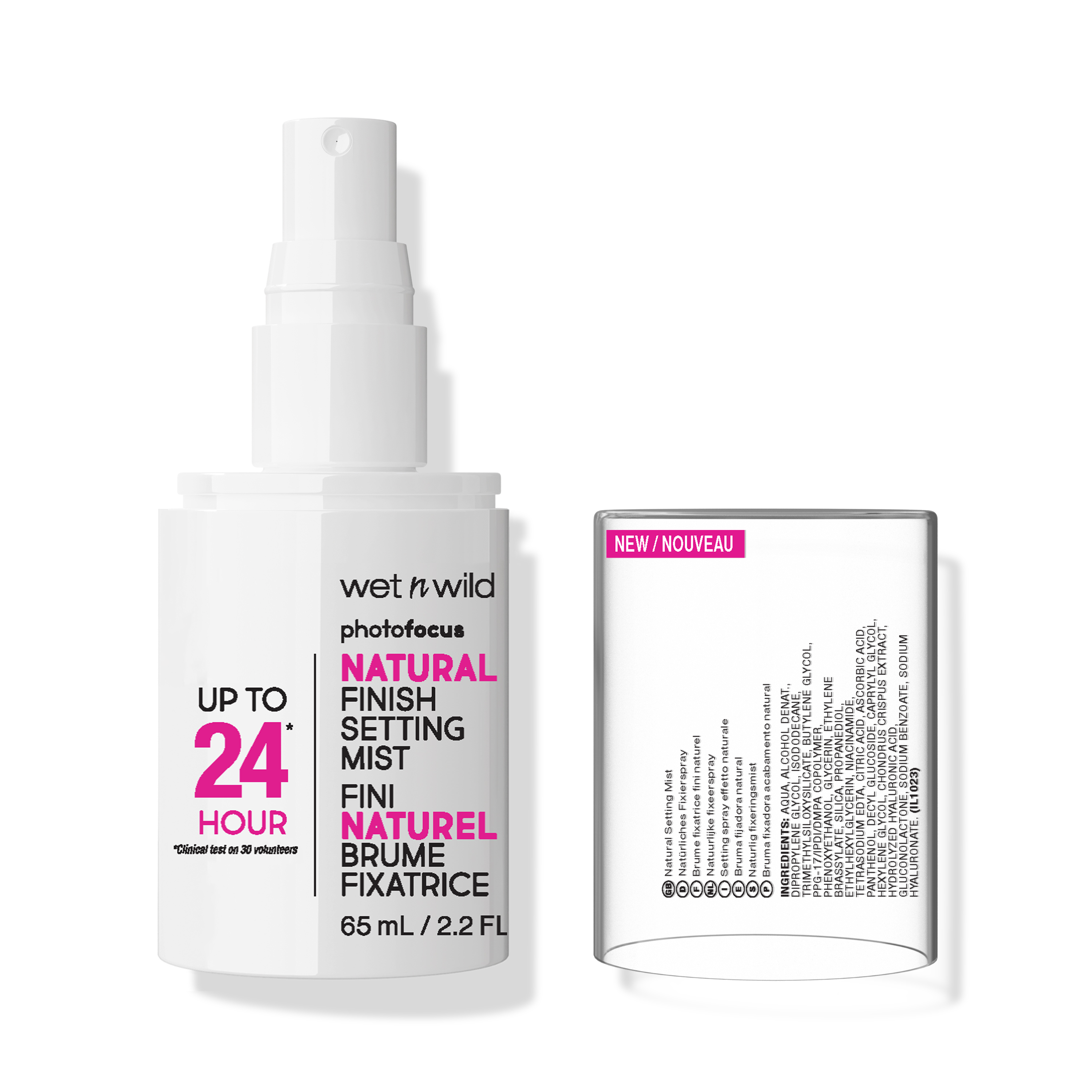 Fixačný sprej Photo Focus 24h Natural Fixačné spreje na make-up