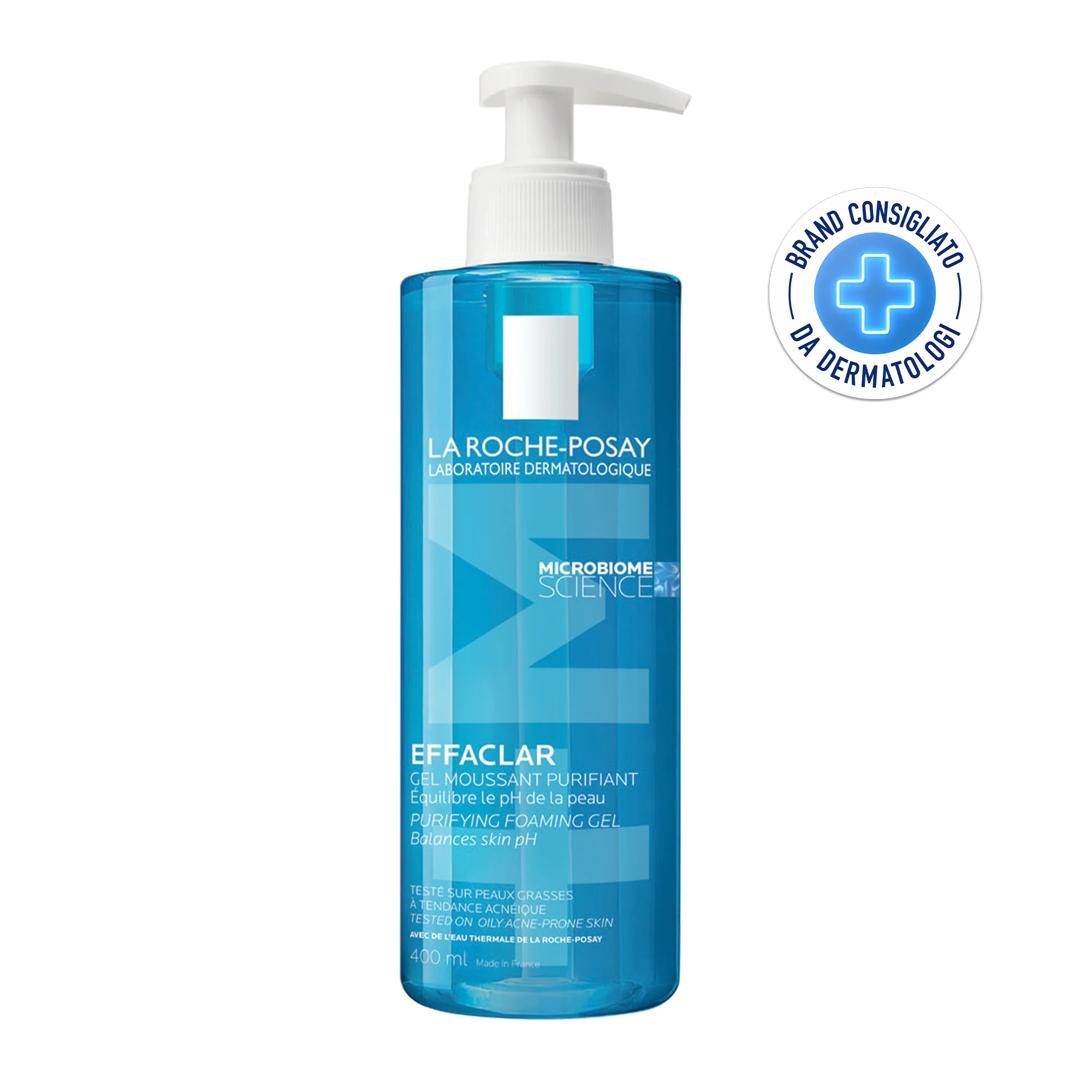 LA ROCHE POSAY La Roche Posay Effaclar Gel Mousse 400 ml Gel nettoyant purifiant