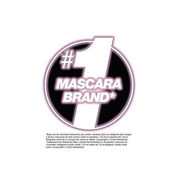 Maybelline Volum'Express črna vodoodporna maskara