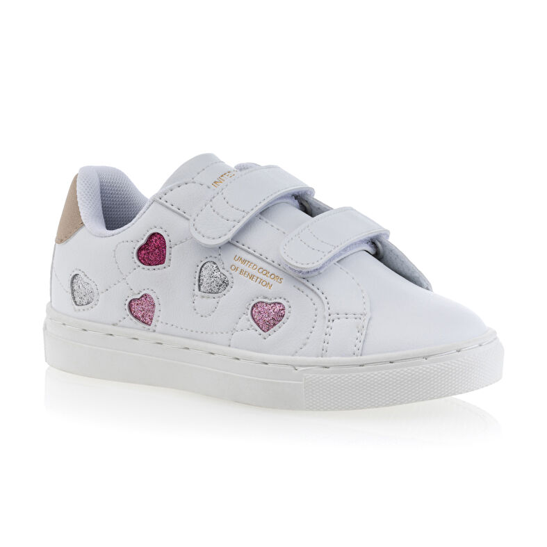 Cestas / zapatillas Fille Blanc