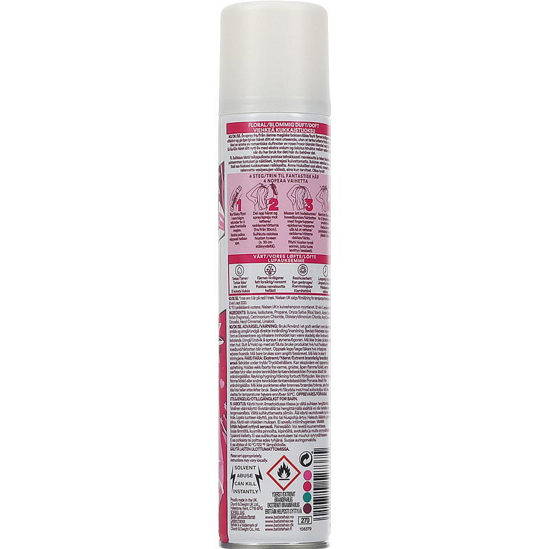 Shampoing sec Batiste 200 ml, Blush Batiste