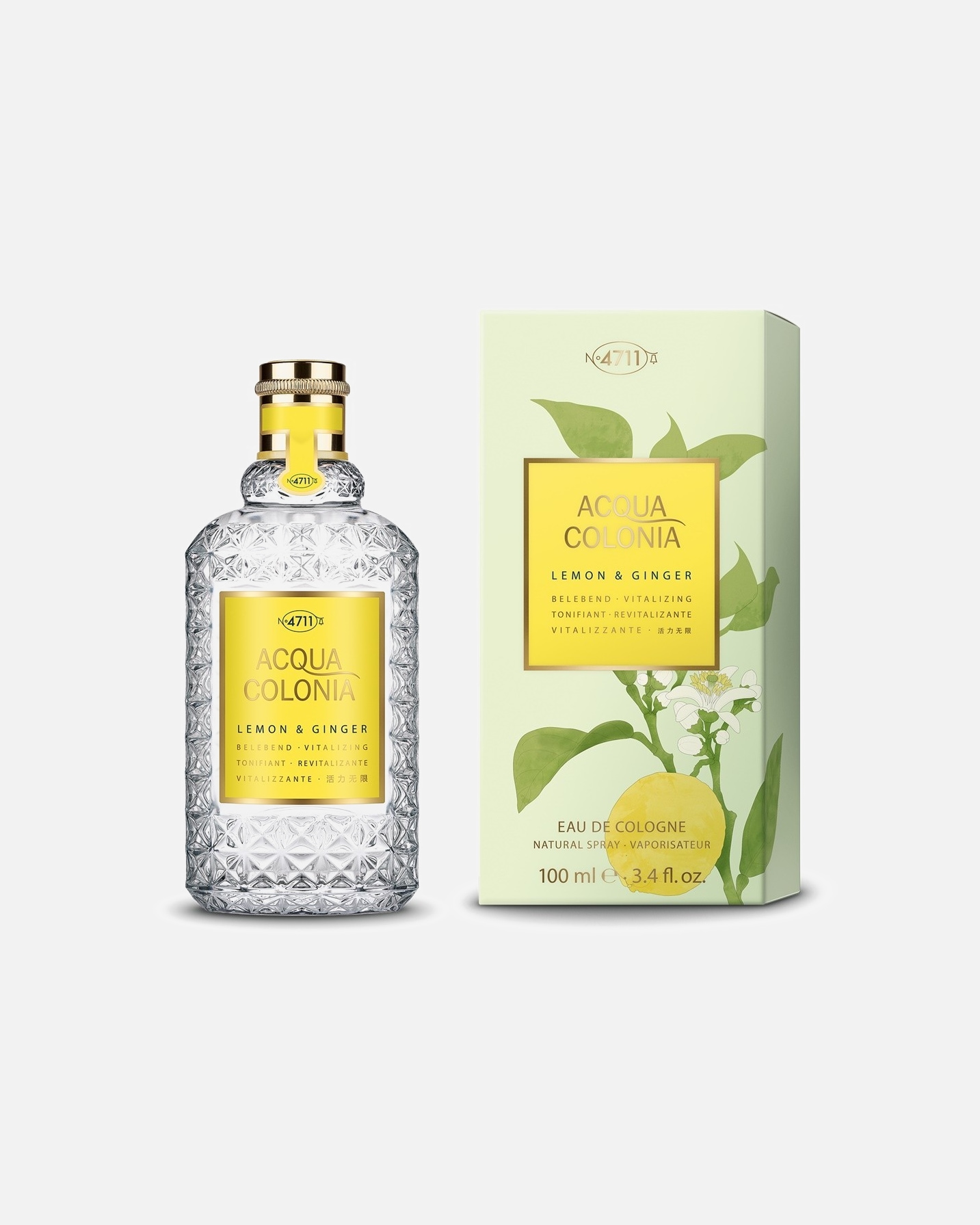 4711 Acqua Colonia Eau de Cologne Zitrone & Ingwer Zitrone & Ingwer – 50 ml