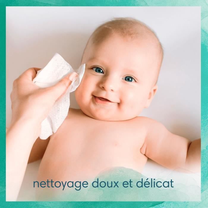 PAMPERS Harmonie Aqua - 48 toallitas húmedas para bebé