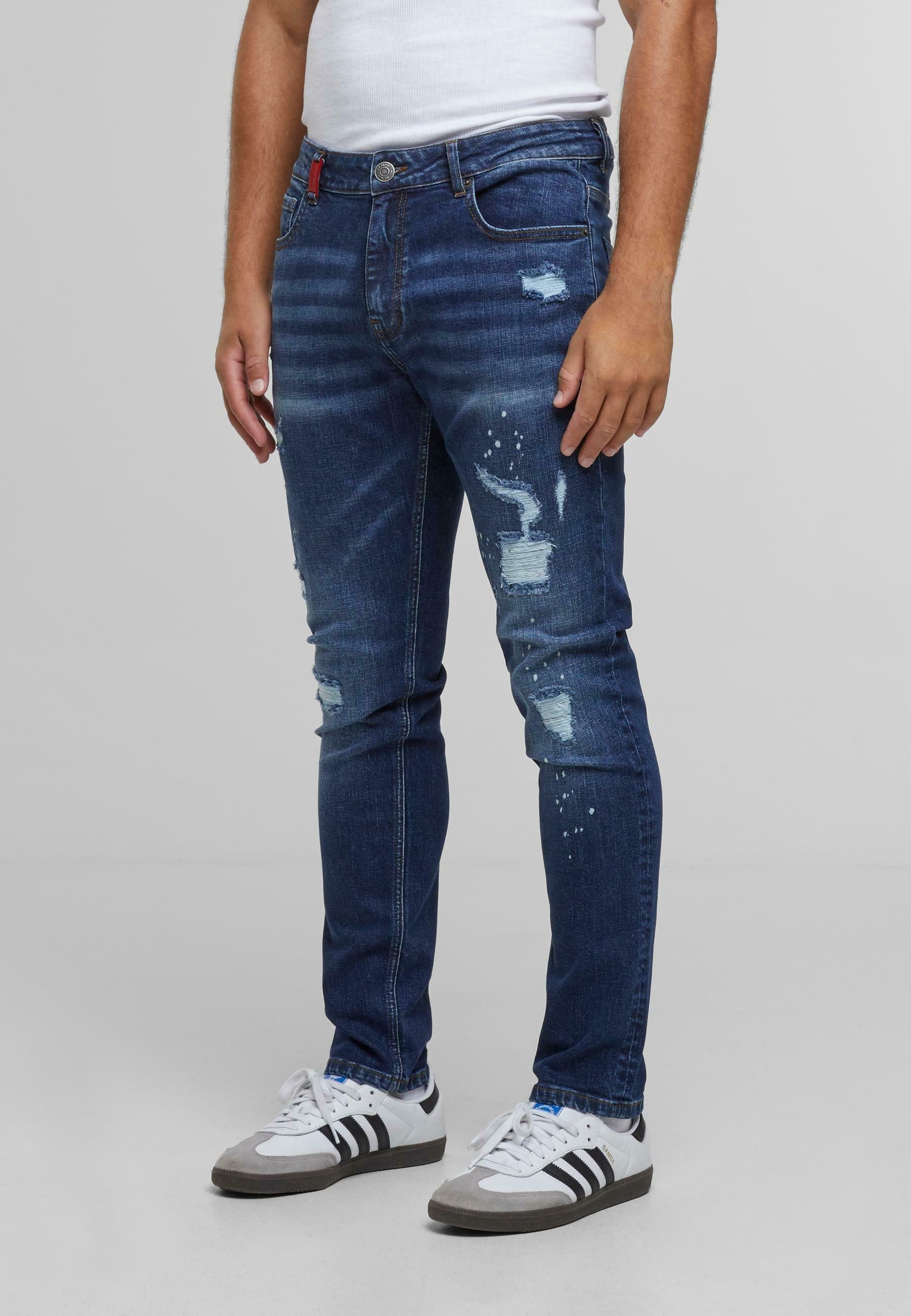 Jean slim 2Y Premium EMILIO - bleu moyen