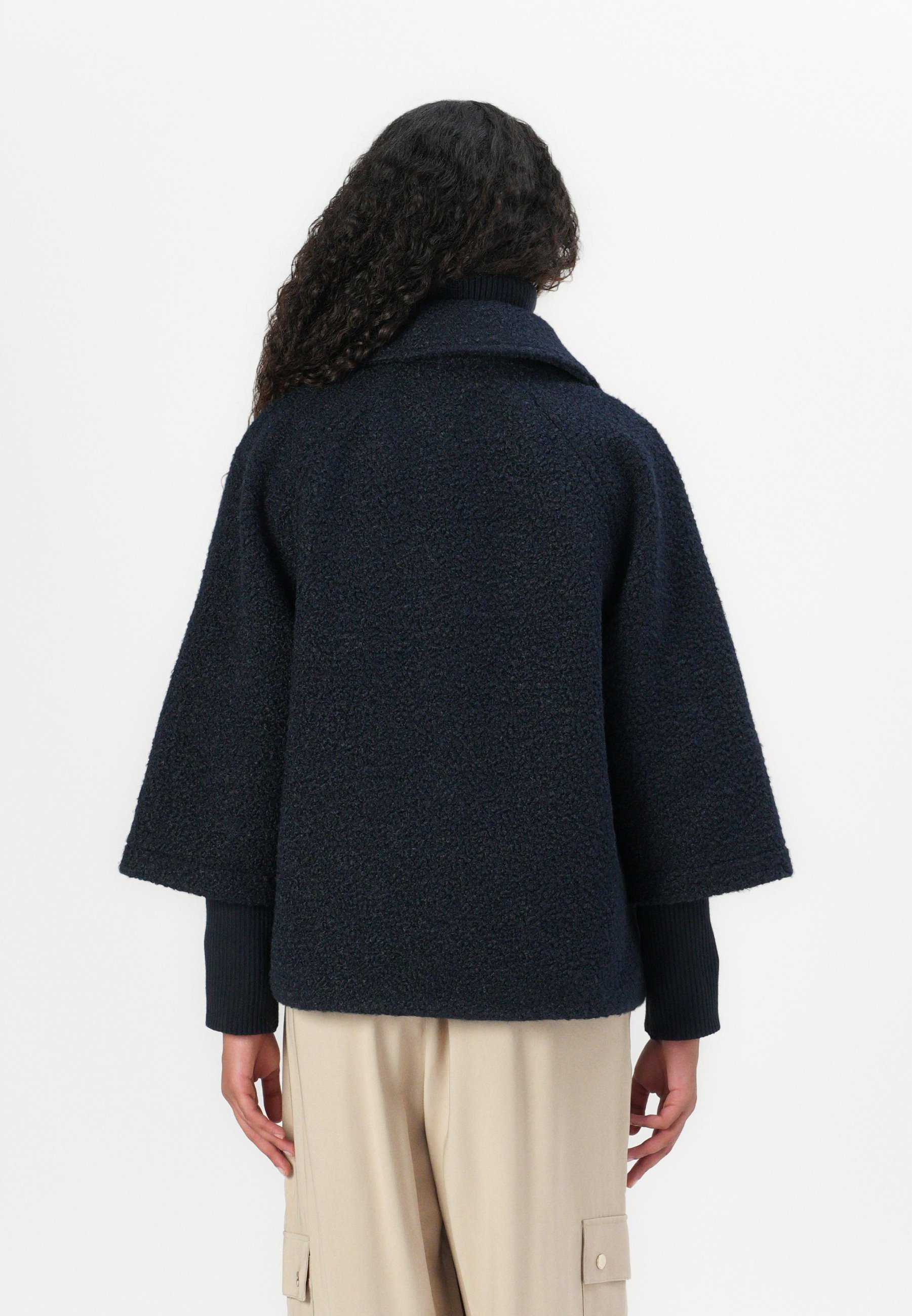 TOM TAILOR JAS - Lichte jas - hemelsblauw (kapiteinblauw)