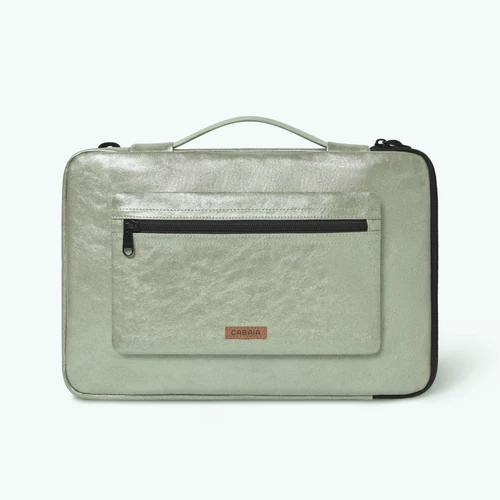 Cabaia Riverdale 13/14 Zoll grüne Laptoptasche