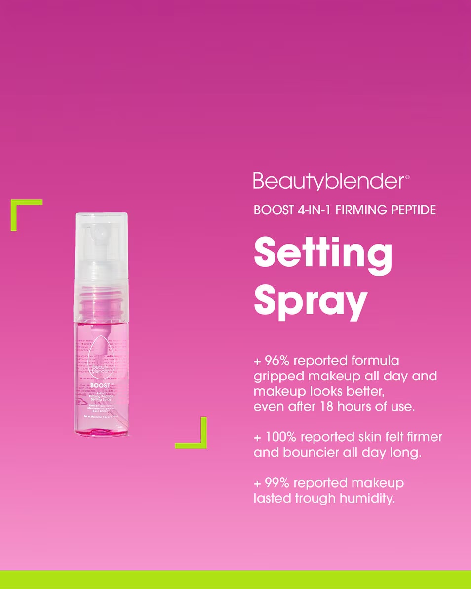 Komplet za preizkus BEAUTYBLENDER: gobica, pršilo in čistilo