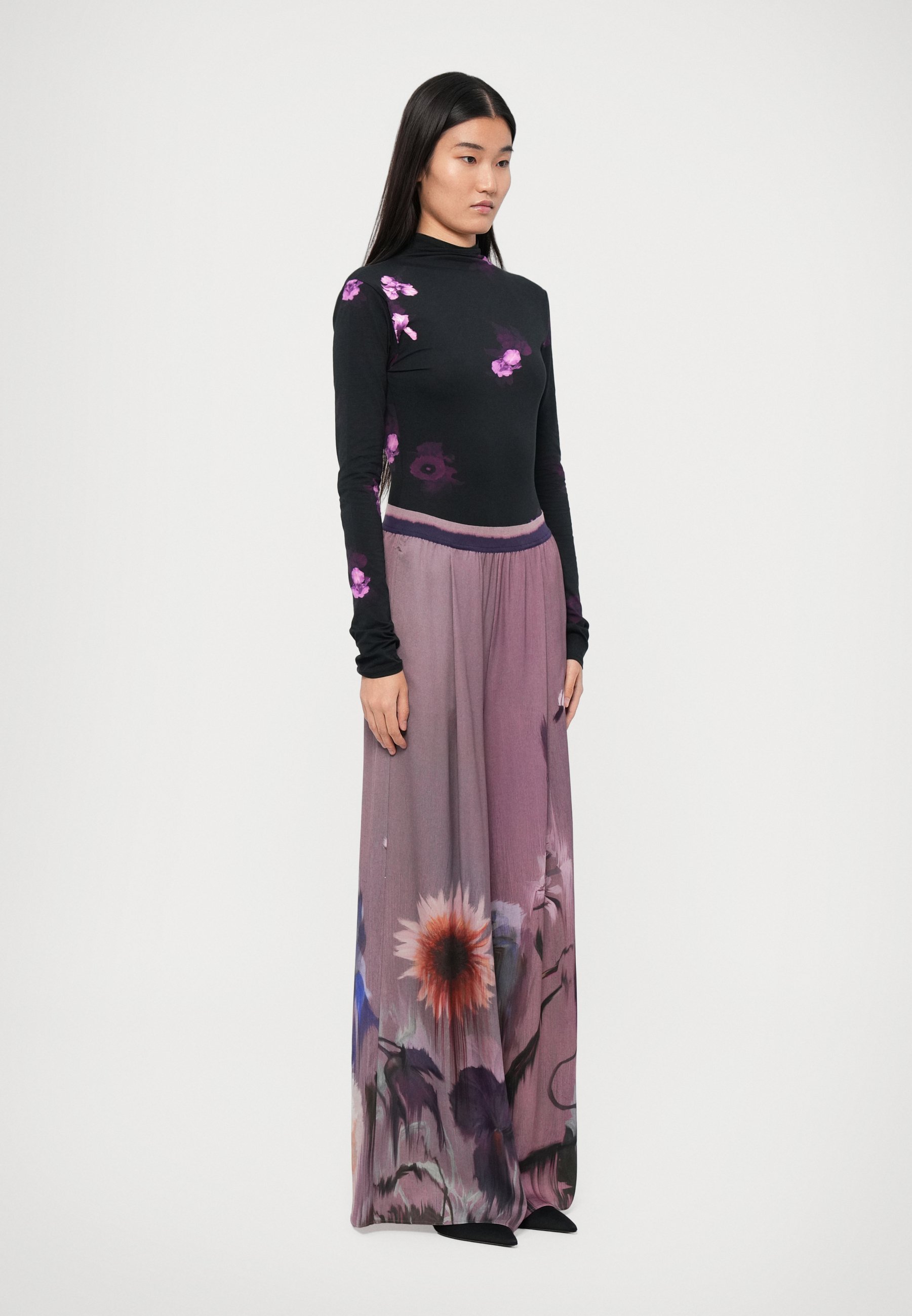 Rodebjer BERTA - Hose - Mondlandschaft Lila