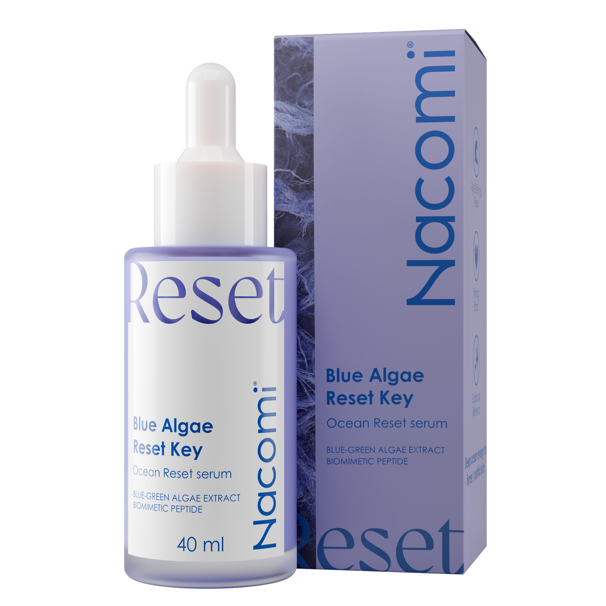 Nacomi Blue Algae Reset Key – Ορός Ανανέωσης