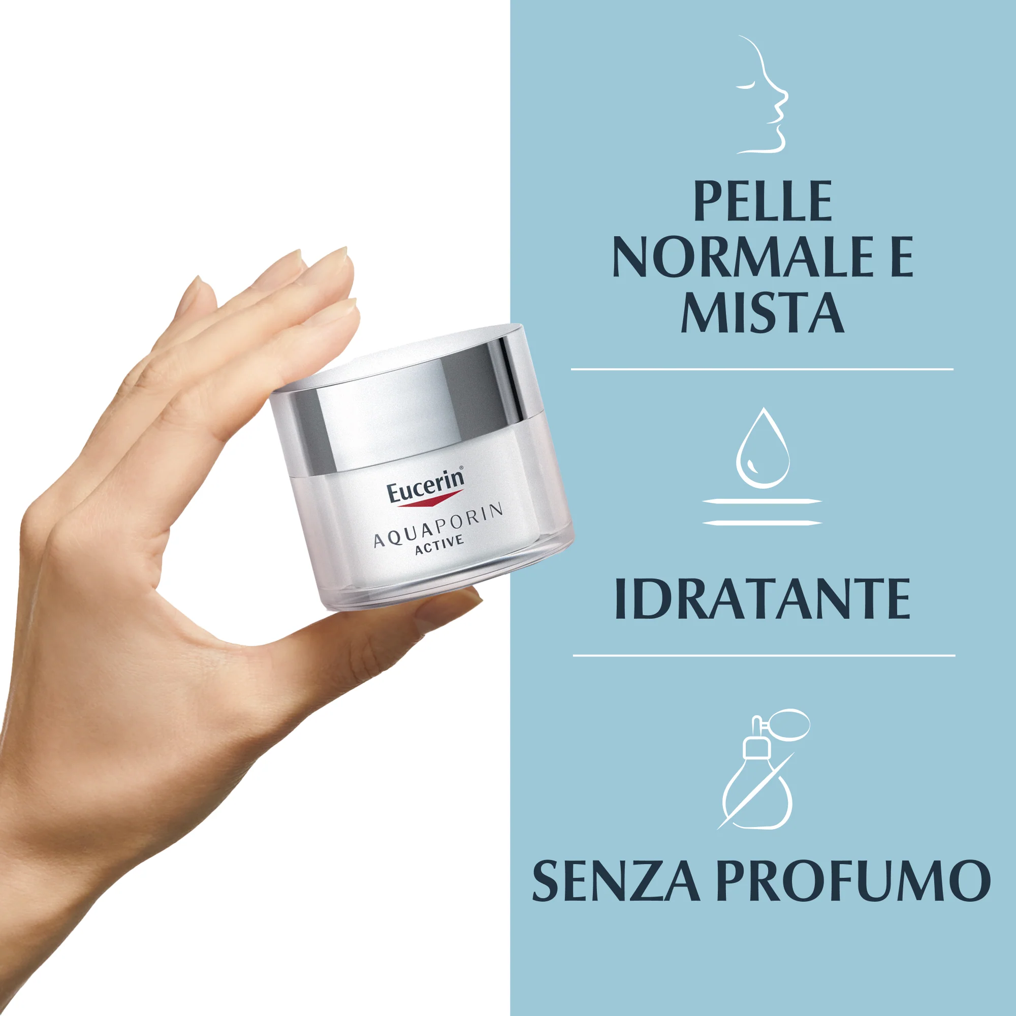 Aquaporin Active AQUAporin Active per pelli normali e miste - Crema viso giorno idratante