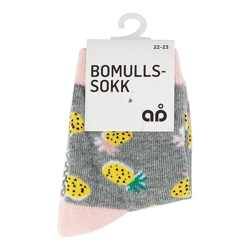 Time 2 Change bomullssokker med motiv størrelse 22/23