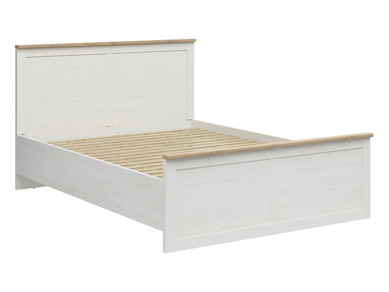 Łóżko Loksa A 160x200 sosna andersen biała