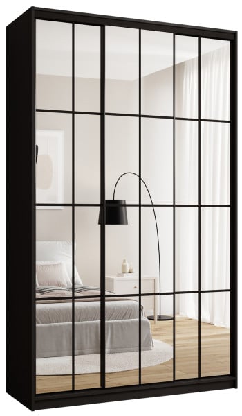 Szafa przesuwna z lustrem 150 cm OPTICA MAX