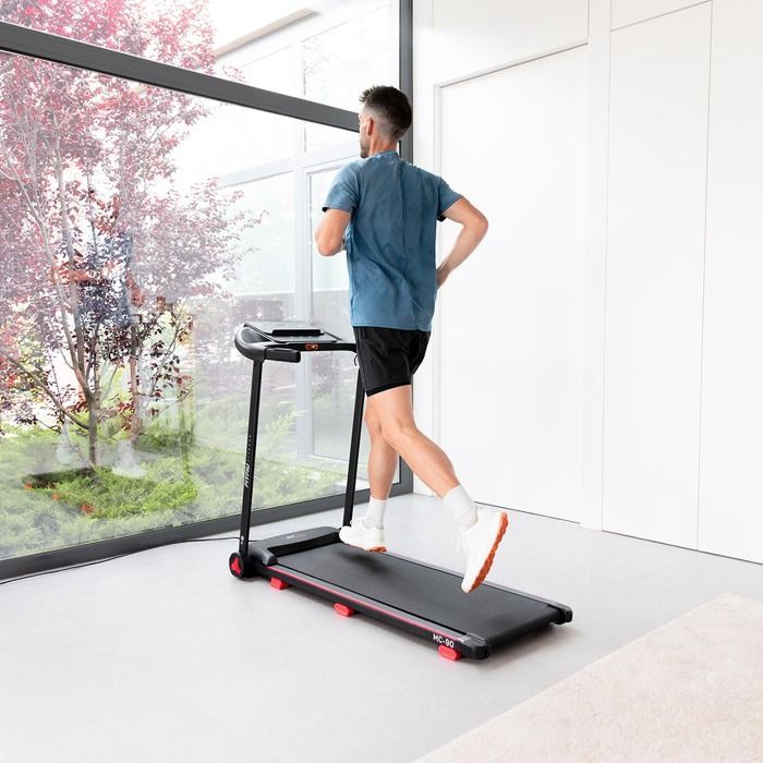 Tapis de course pliable - FITFIU Fitness MC-90 - moteur 2.0HP - max.14km/h - inclinaison 9% - surface 41x107cm - App et Bluetooth