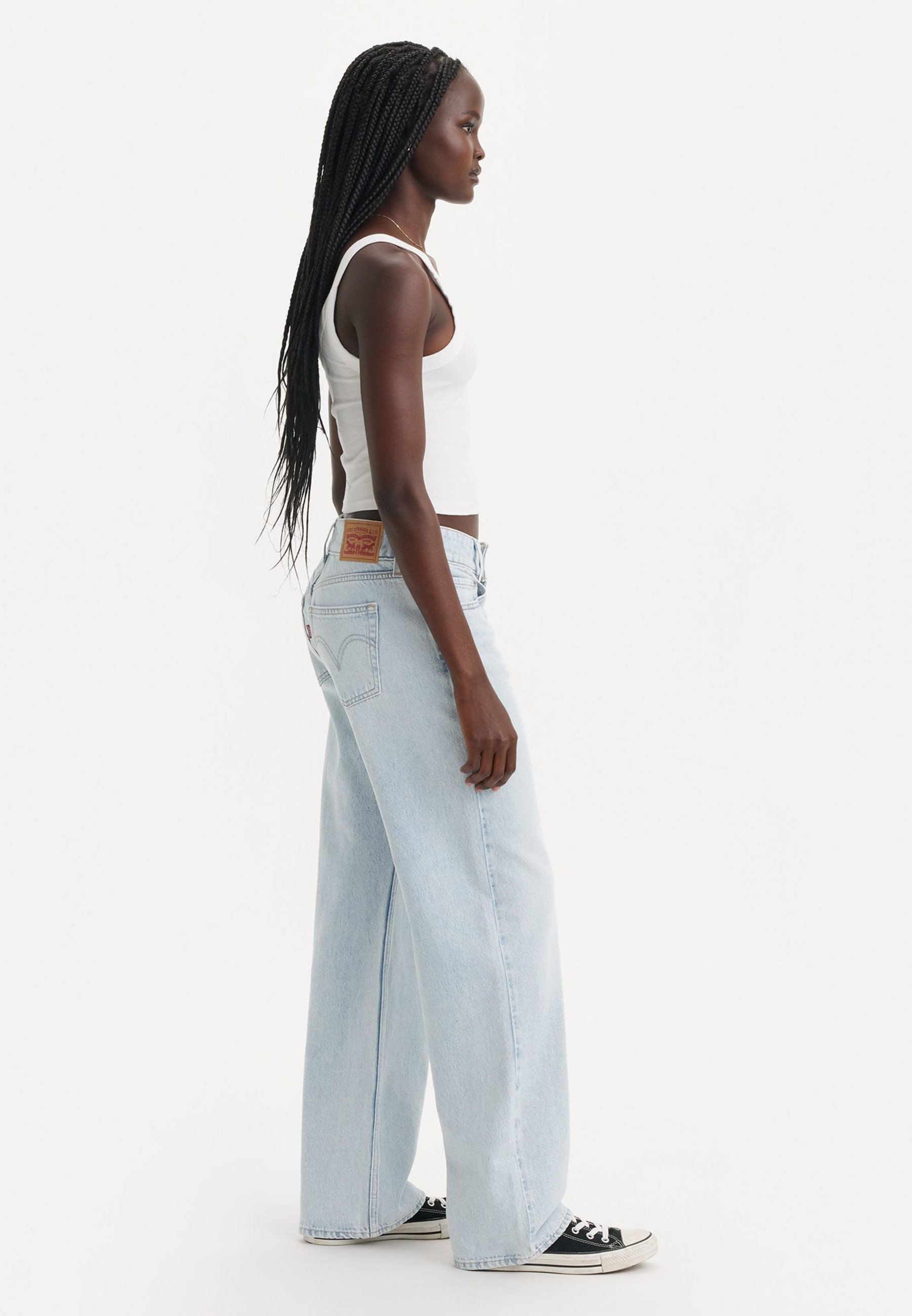 Levi's® SUPERLOW - Relaxed fit jeans - met een verwassen look