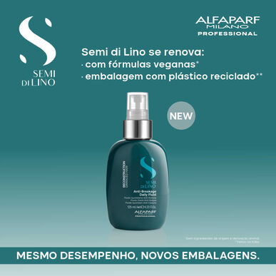 Alfaparf Milano Reconstruction Anti-Breakage Semi di Lino atkuriamasis skystis pažeistiems plaukams 125 ml