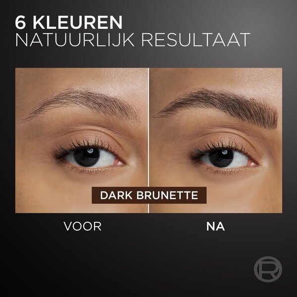 L'Oréal Paris Infaillible Faux Brow nijansa 390 Dark Brunette Wenkbrauwpotlood