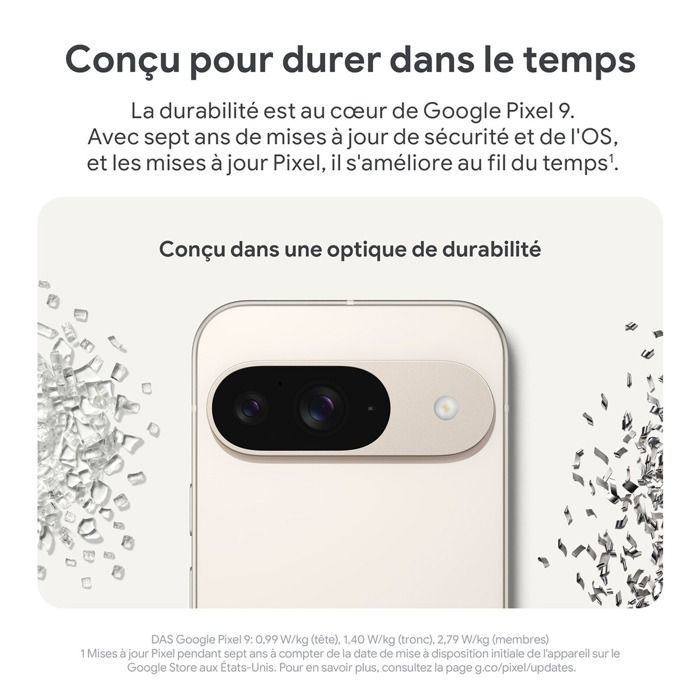 Smartphone - GOOGLE - Pixel 9 - 6,3