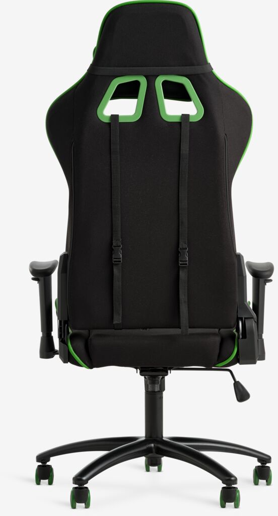 LAMBJERG Gaming stolica LAMBJERG Black Mesh/Green