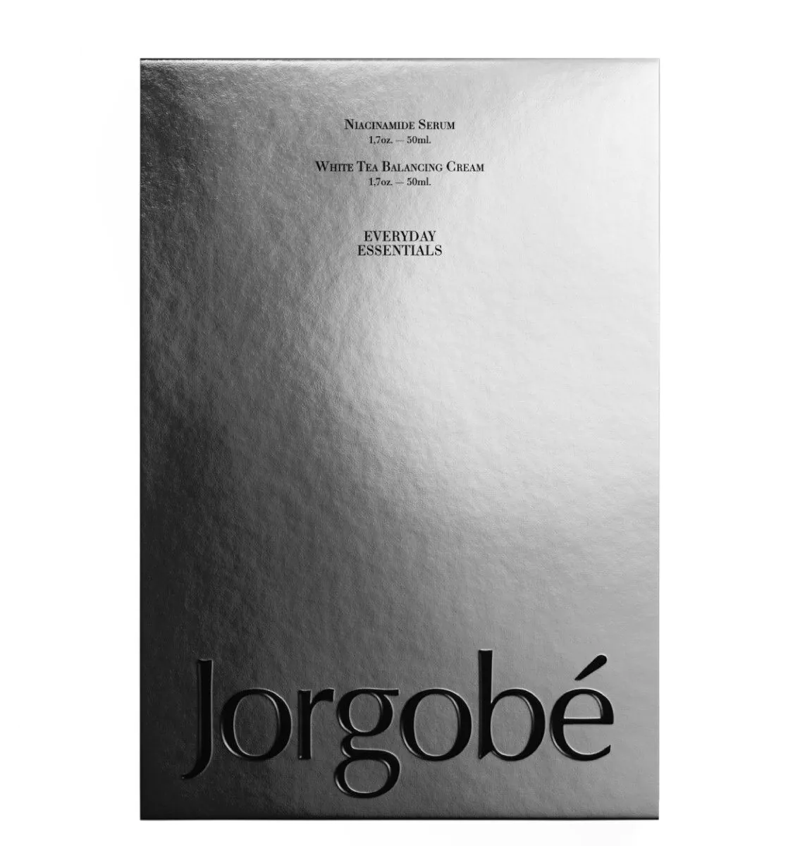 Jorgobé Everyday Essentials Set (Niacinamide Serum + White Tea Balancing Cream)
