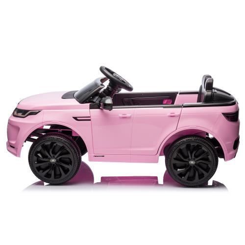 12V Range Rover Elektro-Kinderauto – Rosa – 108 × 65 × 51 cm – Alter 3–5 Jahre