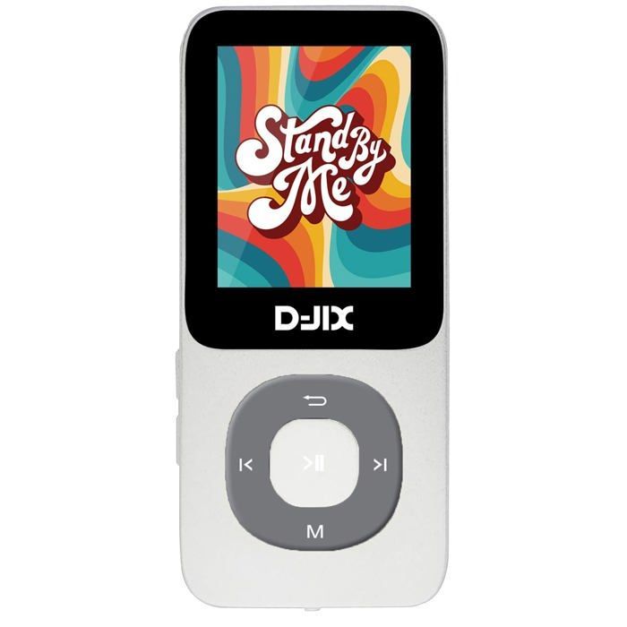 D-JIX M400 MP4/MP3-speler 1,8 inch grijs - 32 GB (uitbreidbaar met microSD)