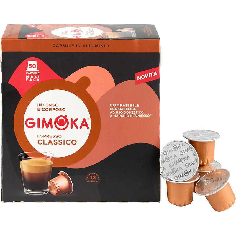 Gimoka kaffekapsler 50 stk. Gimoka Classico