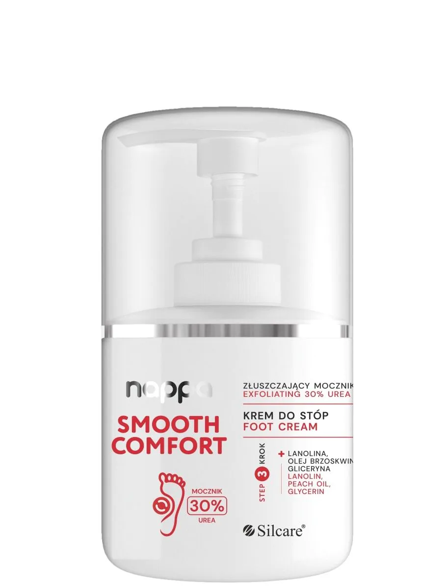 Nappa Smoothcomfort Krem do stóp Złuszczający z Mocznikeim 30%