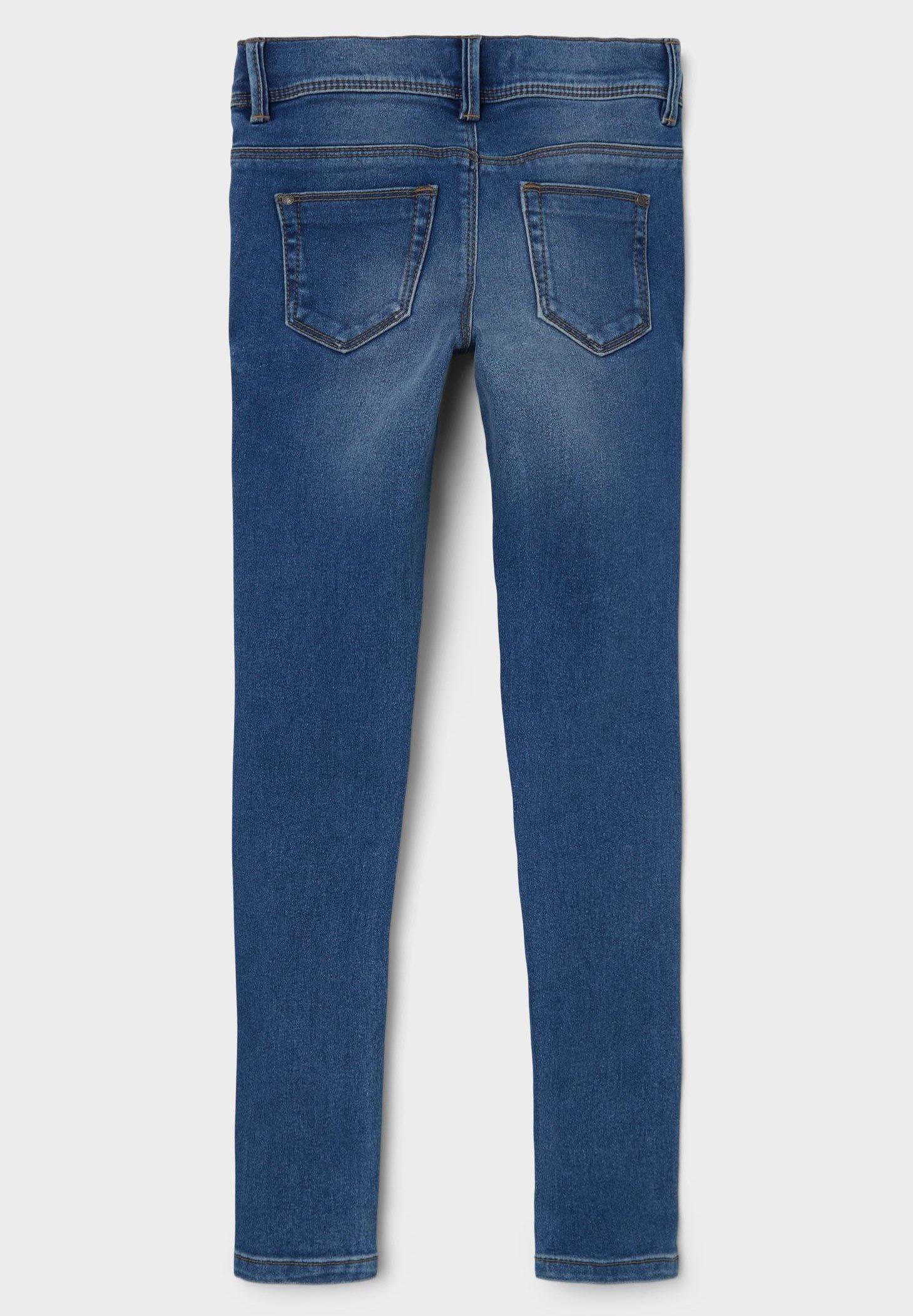 Name it NKFPOLLY PANT - Skinny fit farmernadrág - középkék farmer