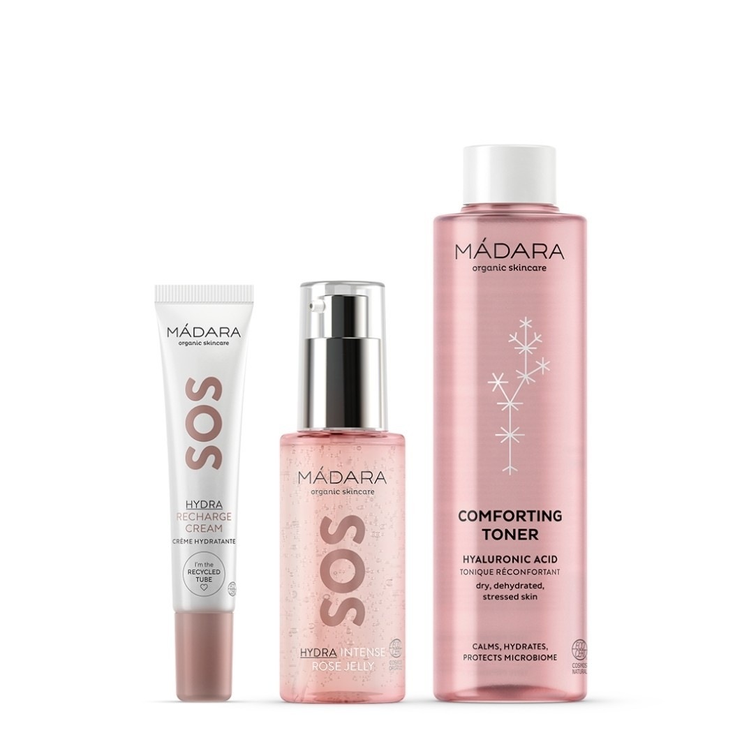 MÁDARA Coffret cadeau Trio Hydra Boost