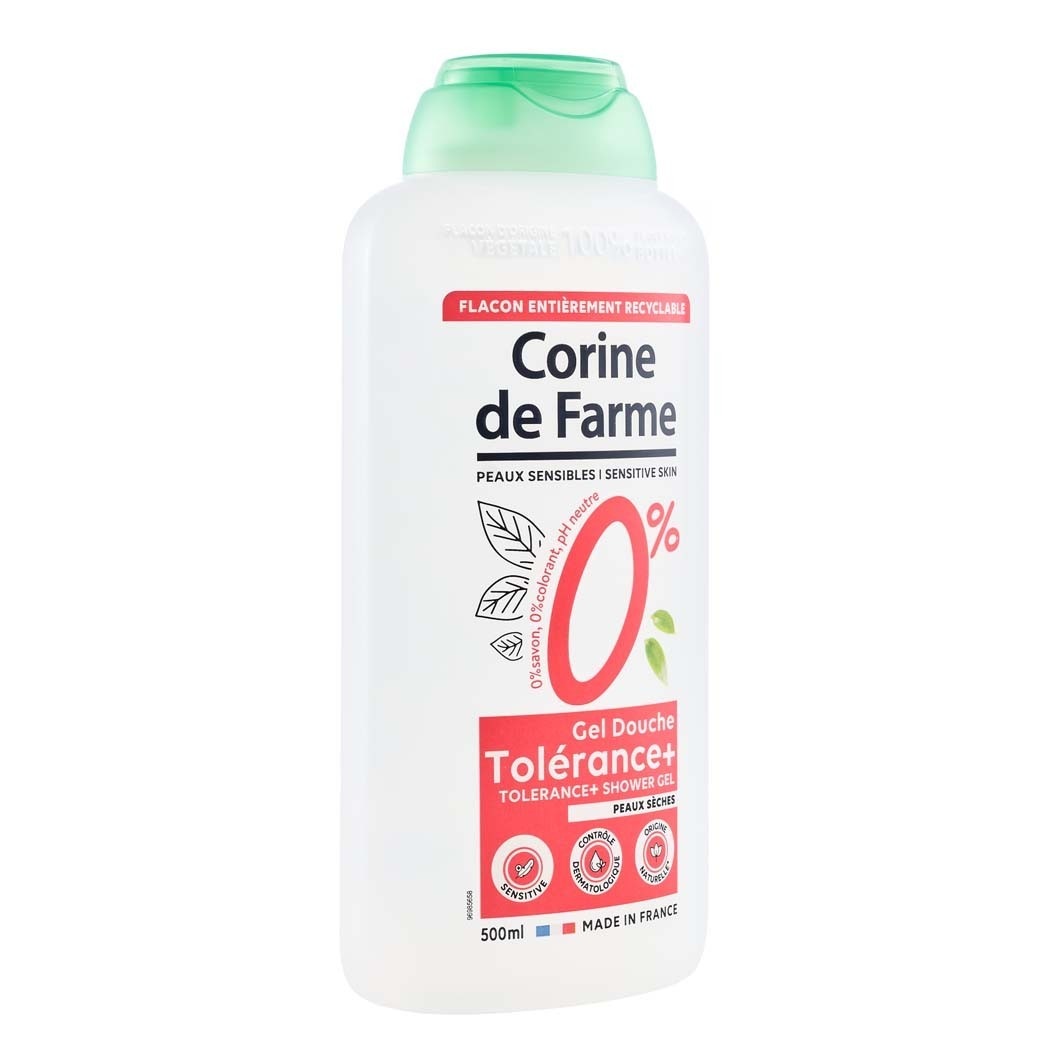 CORINE DE FARME hypoallergénique 0% Peaux sèches