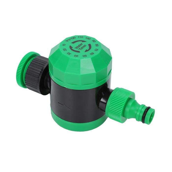 Mechanische bewateringstimer met draaifunctie, bewateringstimer voor tuinslang, waterdichte slangtimer, timer