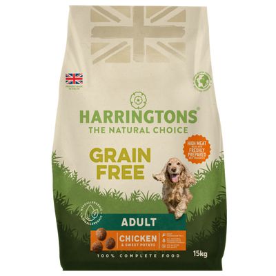 Harringtons Grain-Free Hypoallergenic – Kurczak i słodkie ziemniaki
