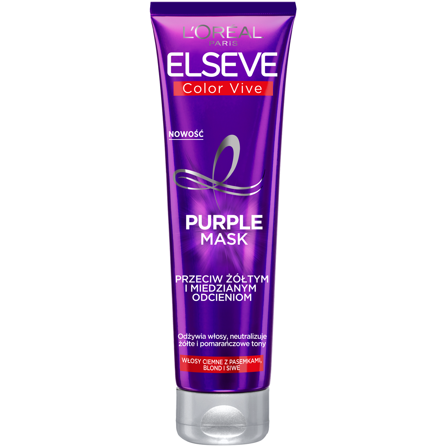 L'Oréal Paris Elseve Color Vive purpurinė kaukė