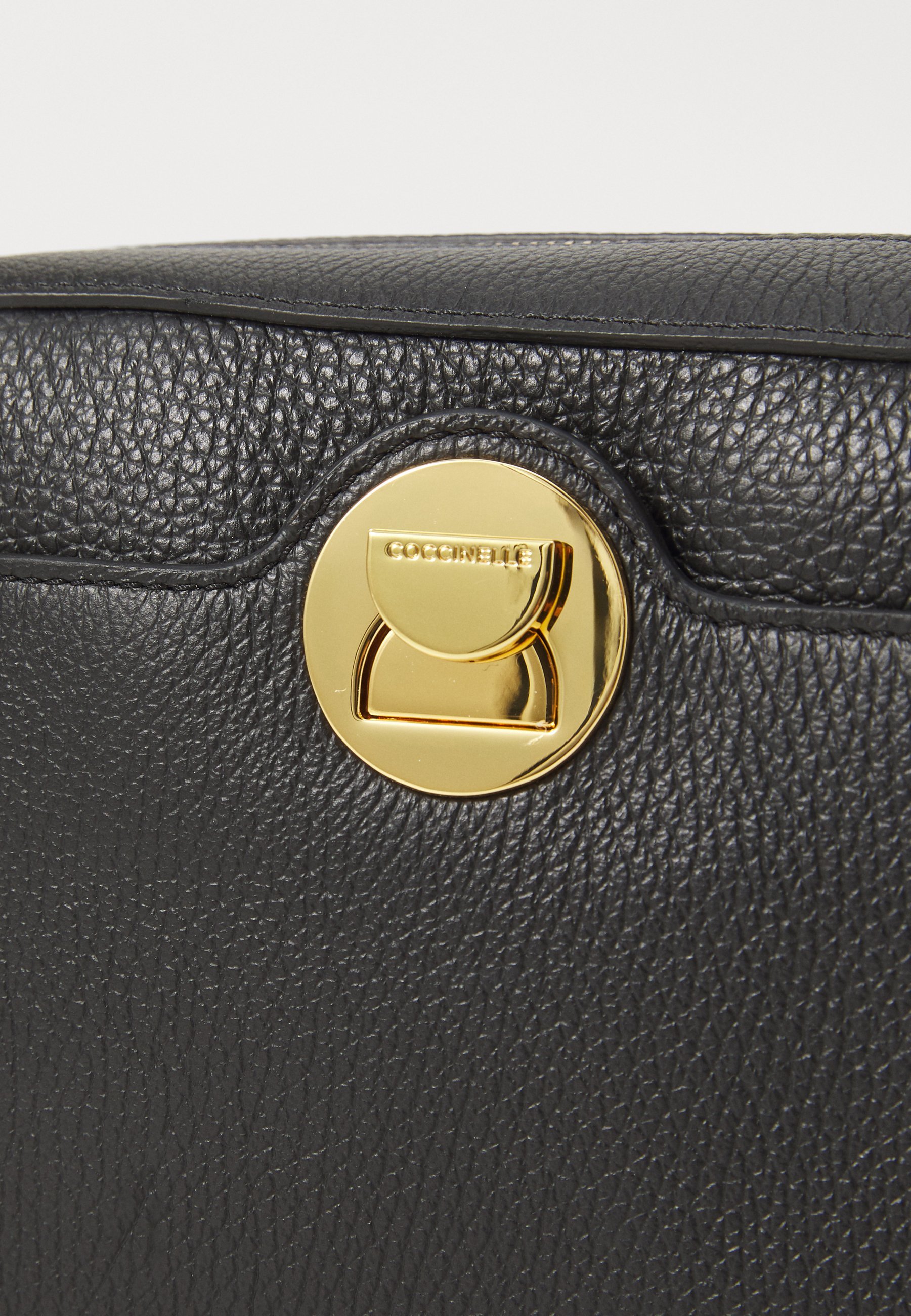 Coccinelle LIYA - Torebka typu cross body - czarny/czarny