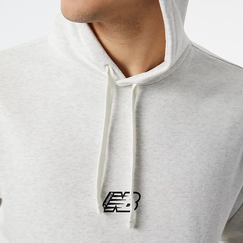 Bluza z kapturem z polaru NB Essentials – SEA SALT HEATHER