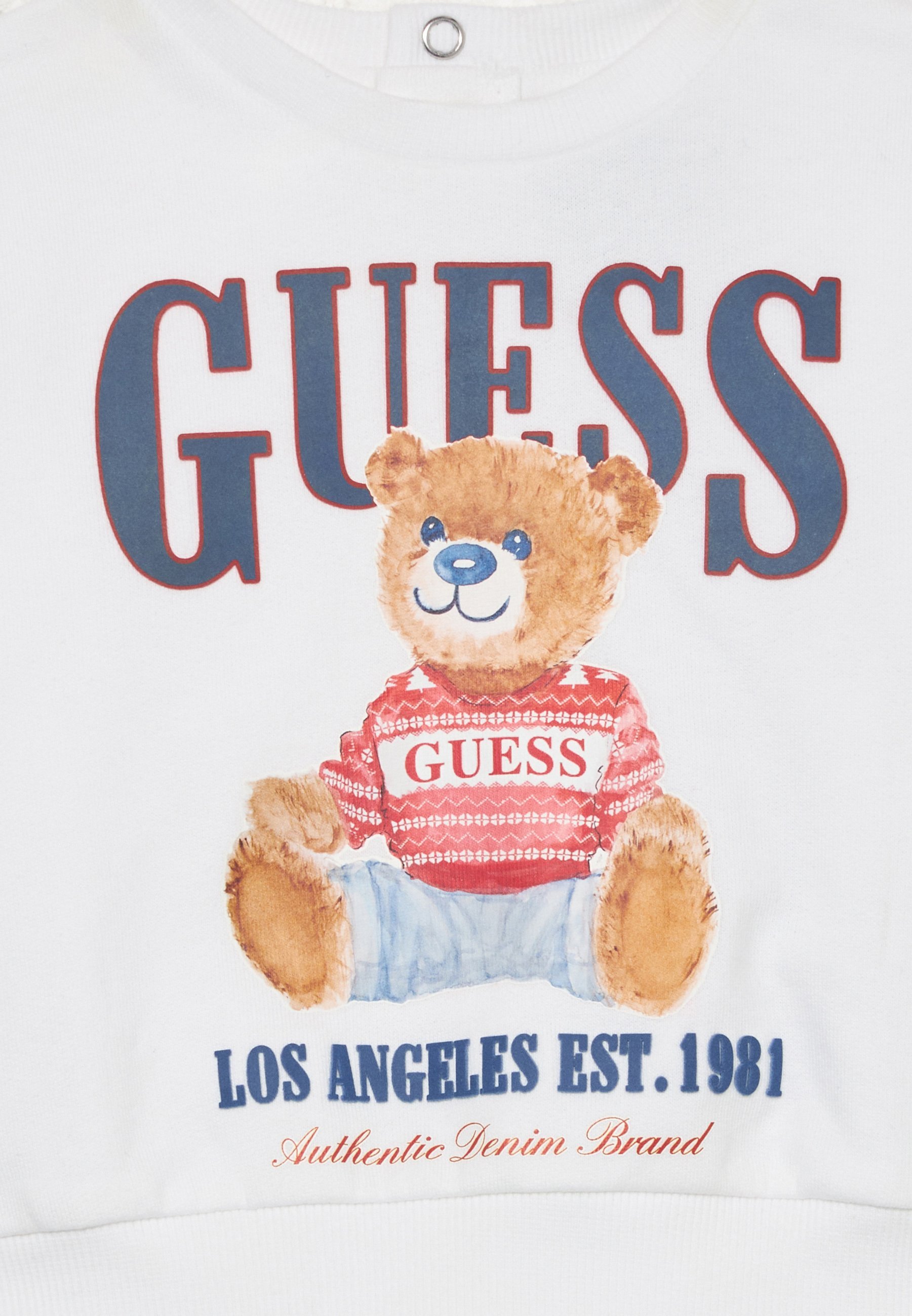 Guess BABY SET ACTIVE - Rechte jeans - puur wit