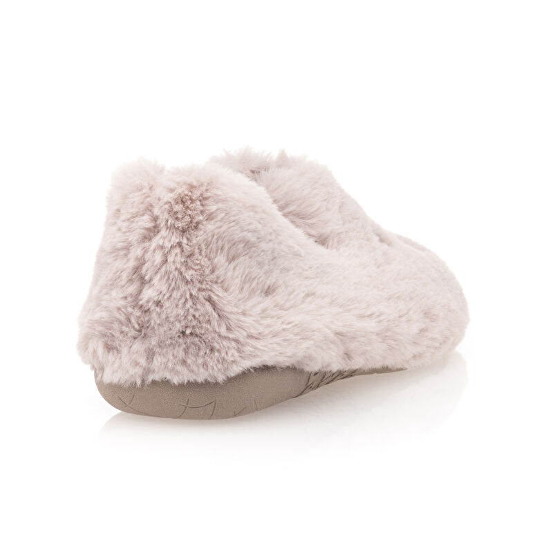 Pantuflas marrones para mujer