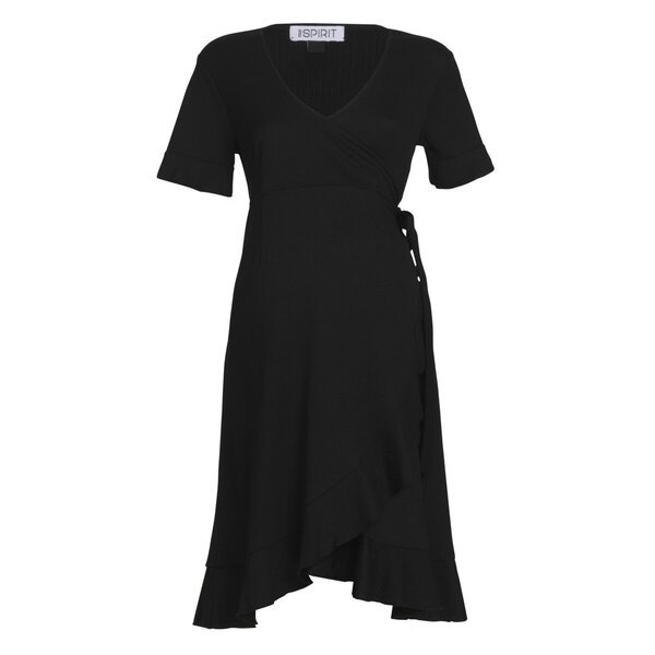 Obleka za nosečnice True Spirit Wrap<br>črna, velikost L
