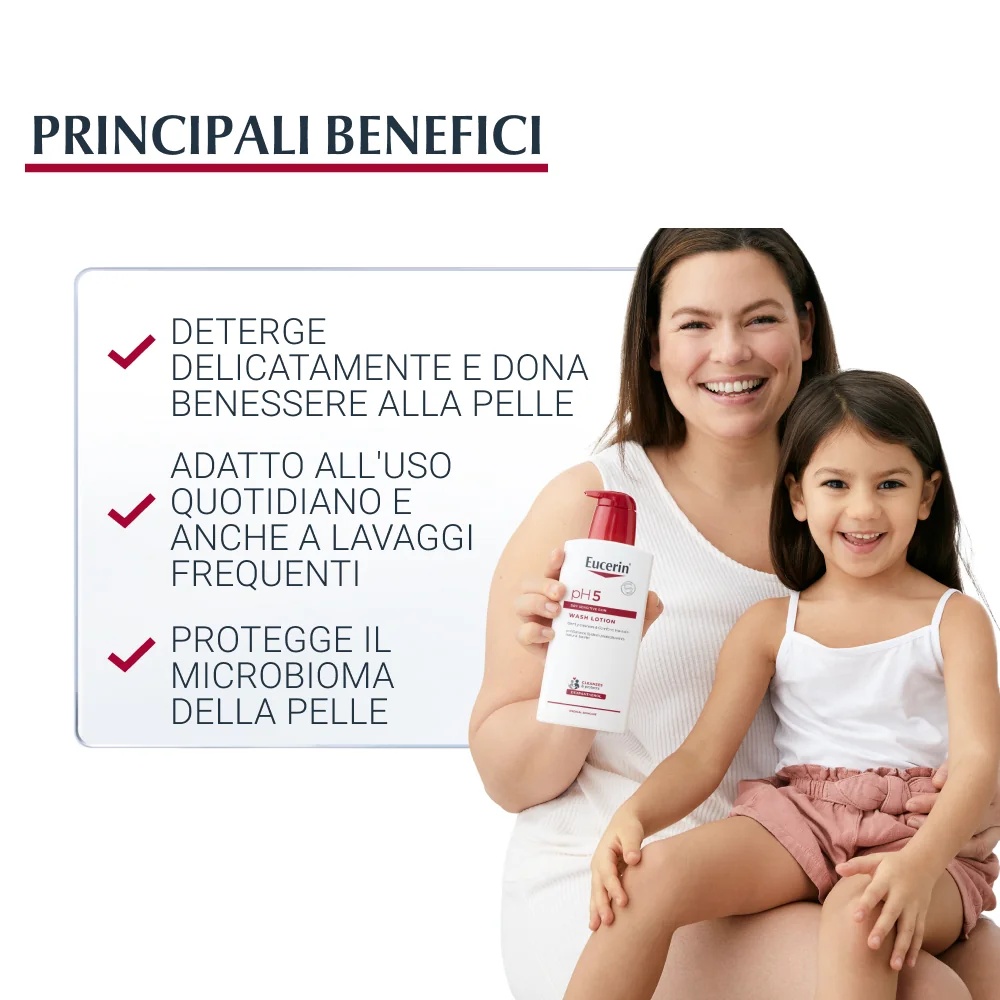 EUCERIN Eucerin Ph5 tekući čistač 400 ml održava otpornost kože