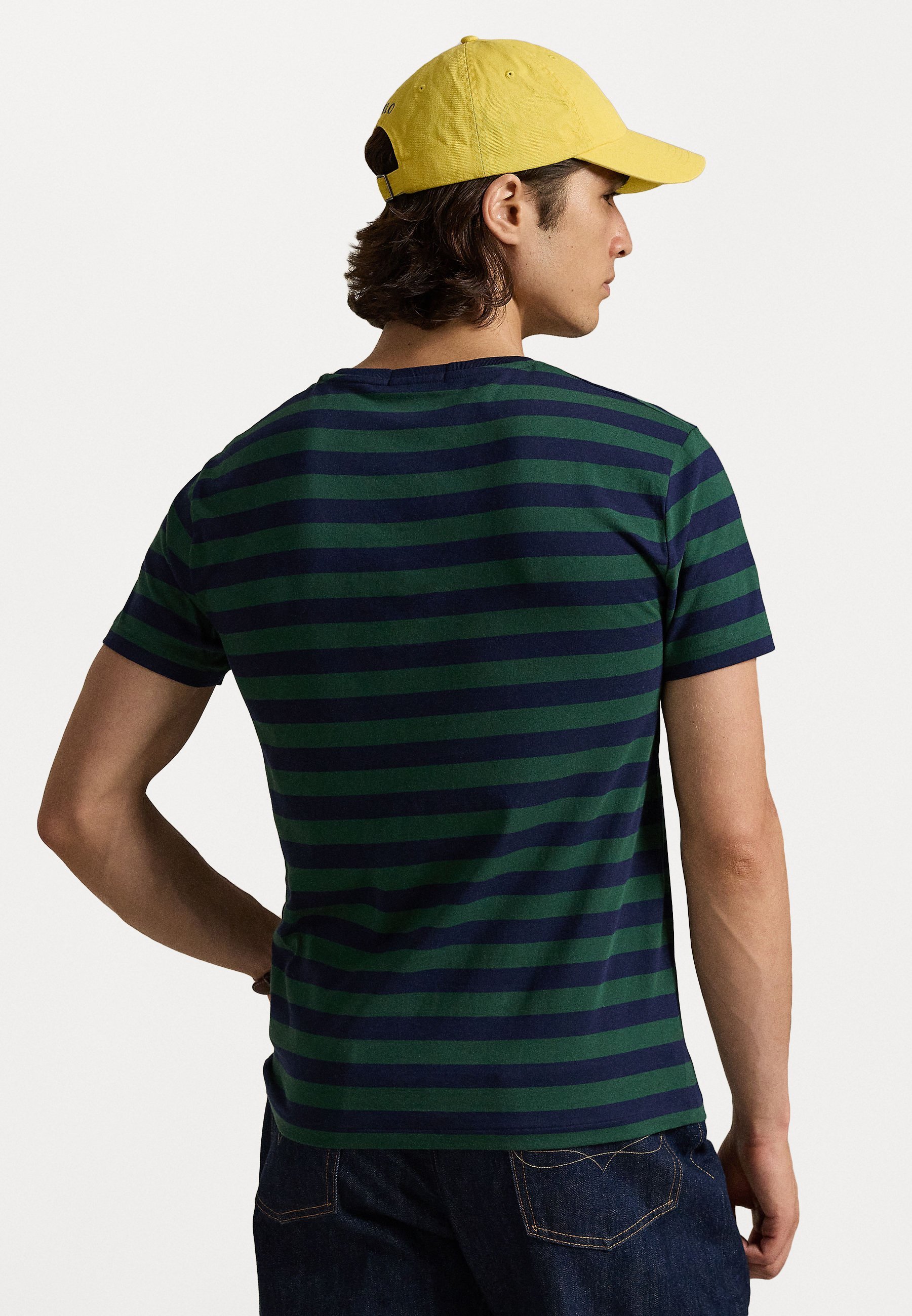 Polo Ralph Lauren SSCNCMSLM2-T-shirt met korte mouwen - T-shirt met print - vintage pine/cruise navy