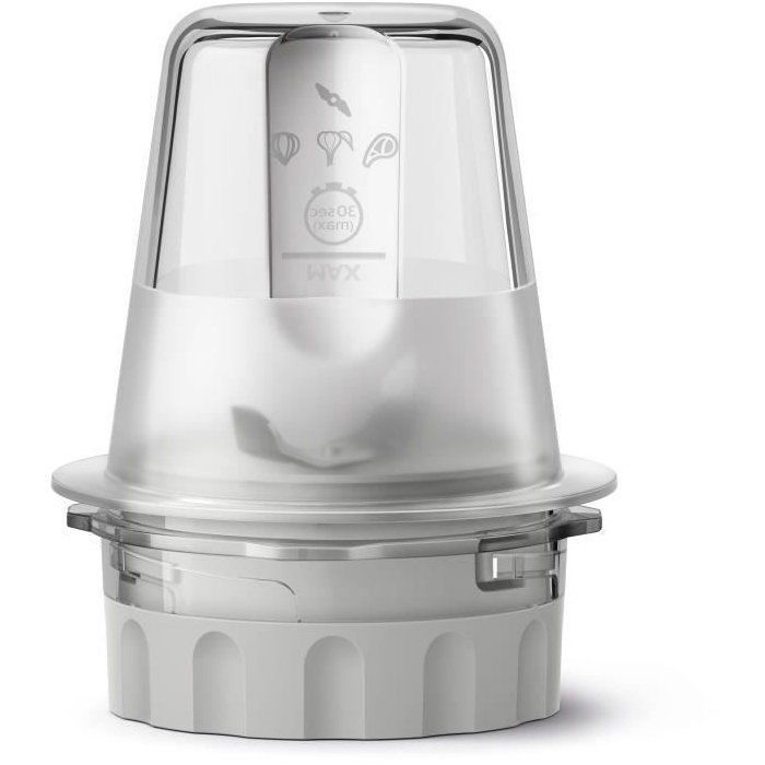 Frullatore - PHILIPS - HR2291/20 - Serie 3000 con tritatutto - 600W - 2L - Bianco
