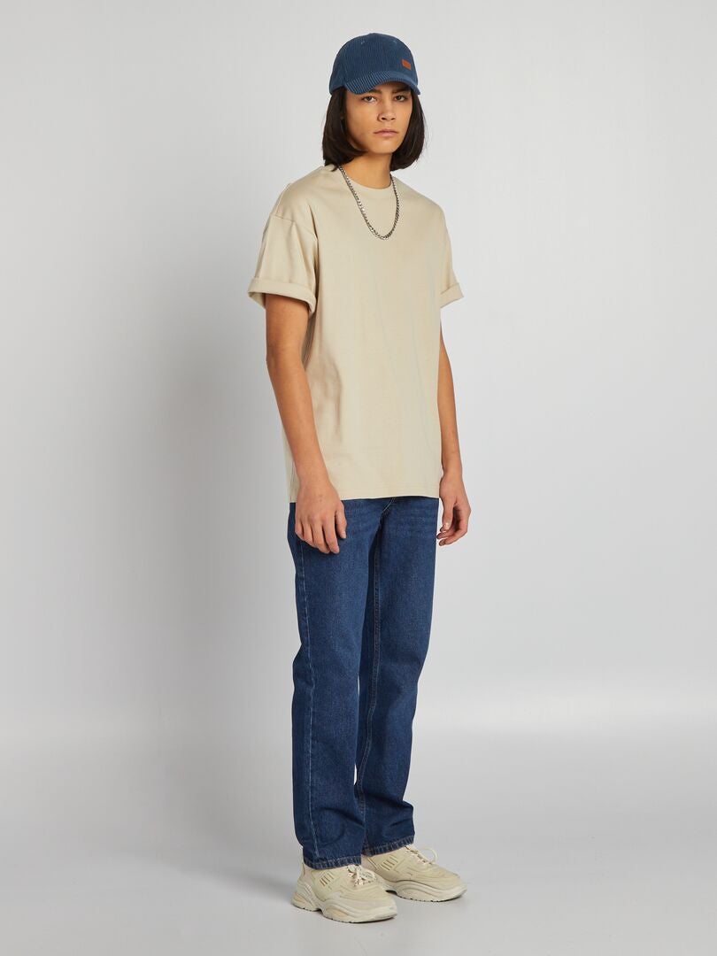 Rechte jeans - BLAUW