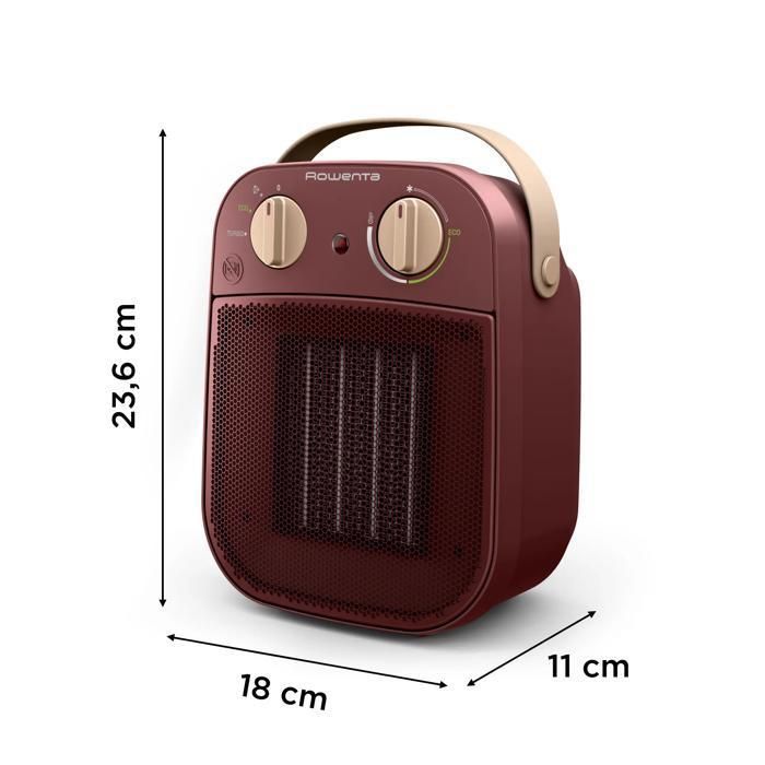 Rowenta My Nomad Heater, Powerful Heating, Silent, Eco Mode SO8231F0