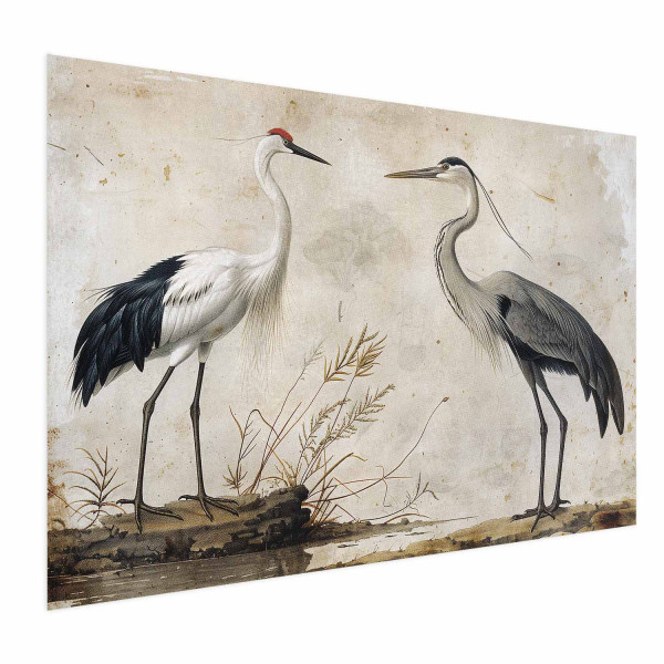 Plakat Ptaki z ryciny 60x40 cm